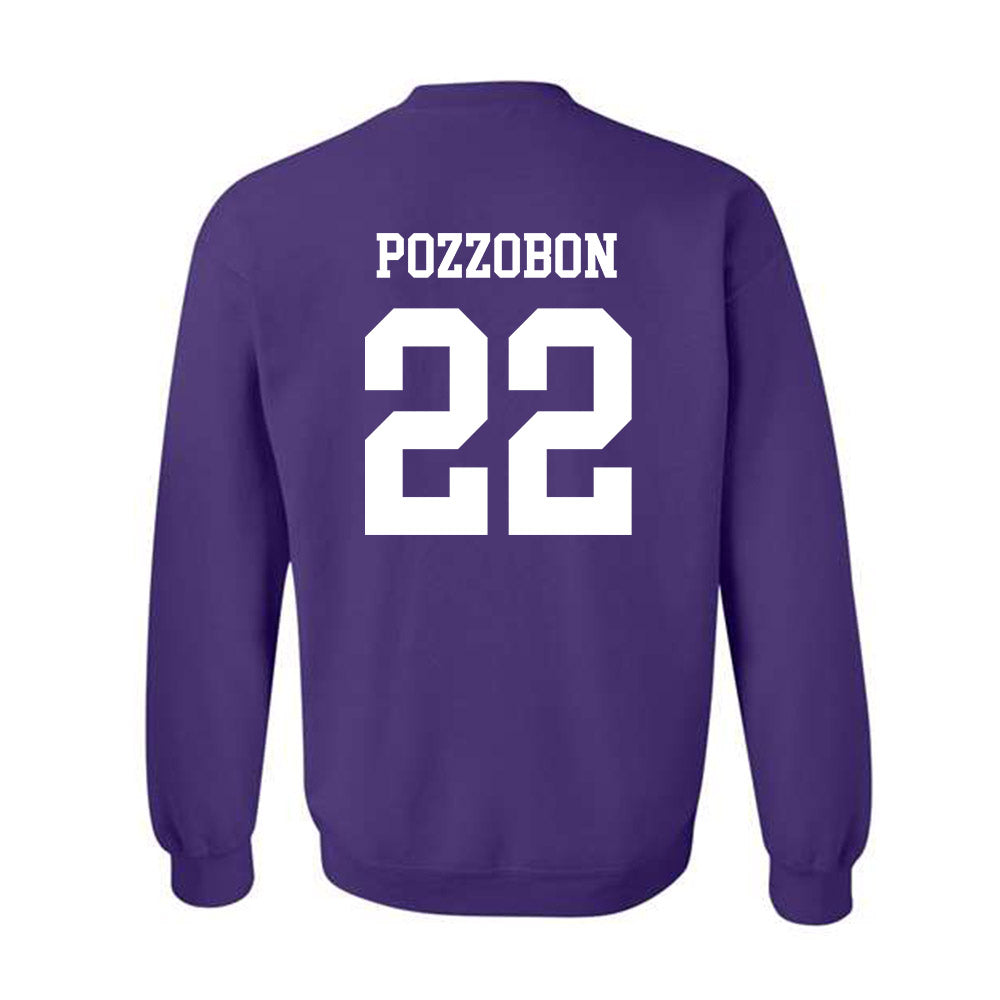 SFA - NCAA Football : Lachie Pozzobon - Classic Shersey Crewneck Sweatshirt-1