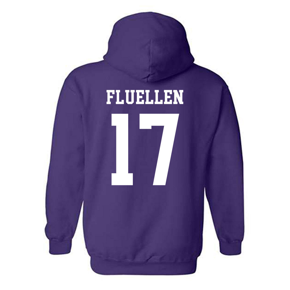 SFA - NCAA Football : Rohan Fluellen - Classic Shersey Hooded Sweatshirt-1