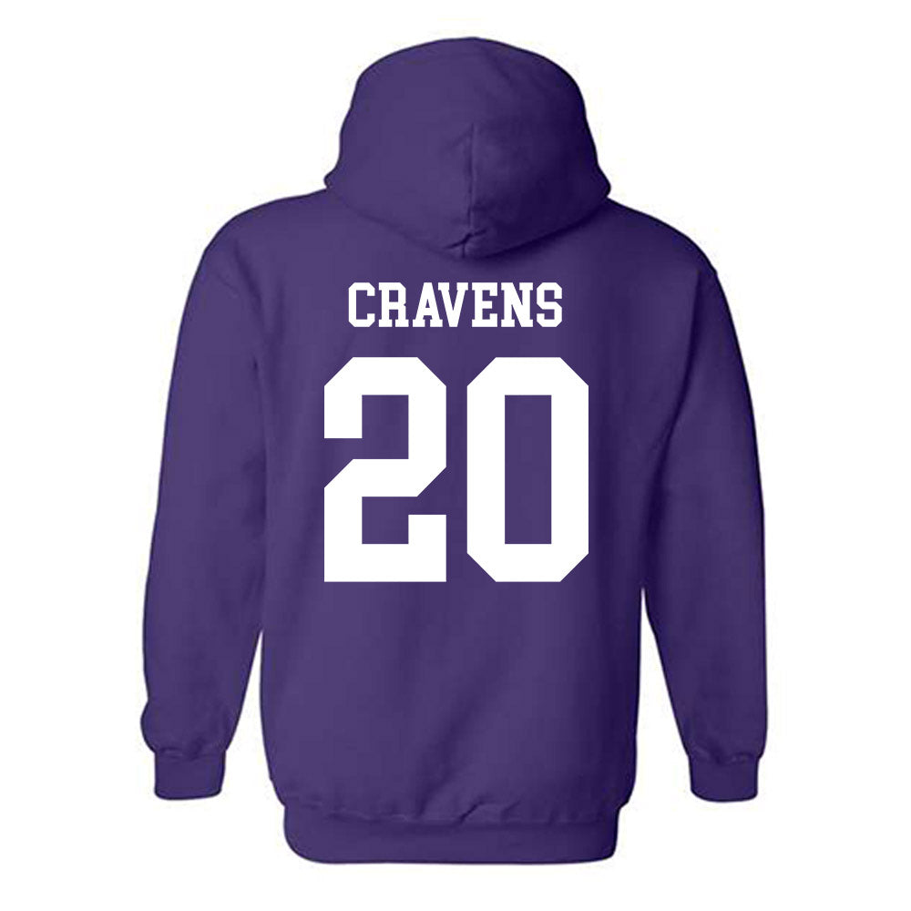 SFA - NCAA Women's Volleyball : Molly Cravens - Classic Shersey Hooded Sweatshirt-1