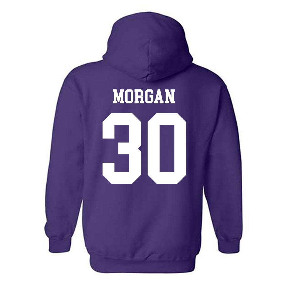 SFA - NCAA Women's Soccer : Ella Morgan - Classic Shersey Hooded Sweatshirt-1