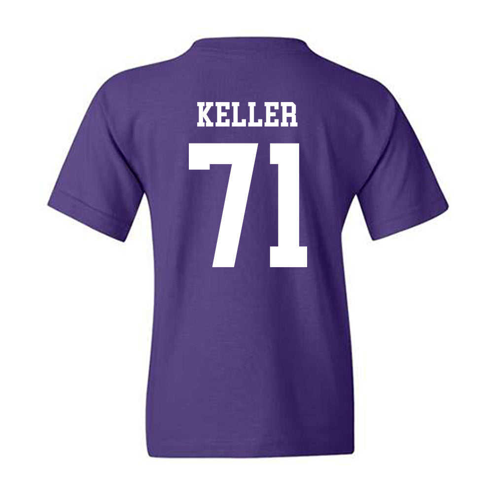 SFA - NCAA Football : Robert Keller - Classic Shersey Youth T-Shirt-1