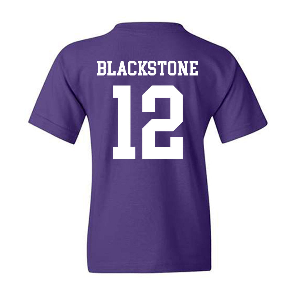 SFA - NCAA Women's Basketball : Faith Blackstone - Classic Shersey Youth T-Shirt-1