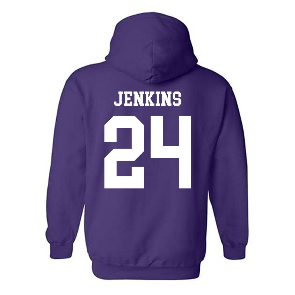 SFA - NCAA Football : Jaylen Jenkins - Classic Shersey Hooded Sweatshirt-1