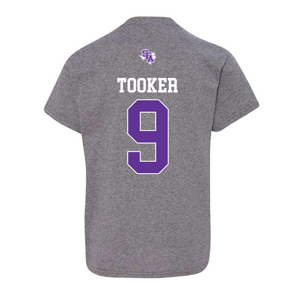 SFA - NCAA Football : Dylan Tooker - Youth T-Shirt-1