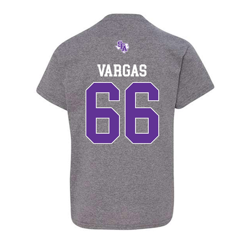 SFA - NCAA Football : Cameron Vargas - Youth T-Shirt-1