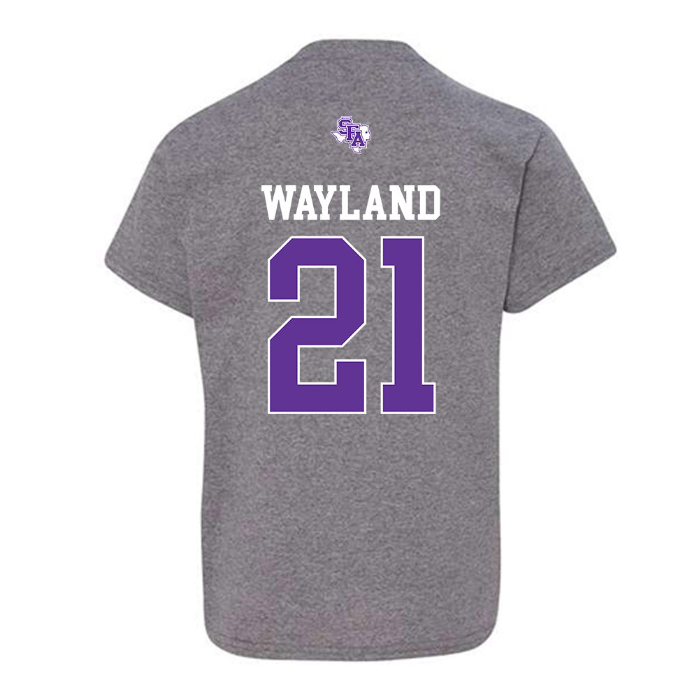 SFA - NCAA Football : Clayton Wayland - Youth T-Shirt-1