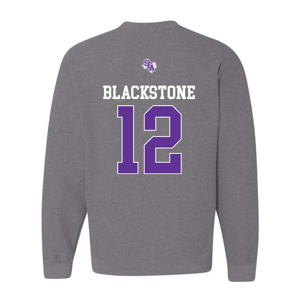 SFA - NCAA Women's Basketball : Faith Blackstone - Crewneck Sweatshirt-1