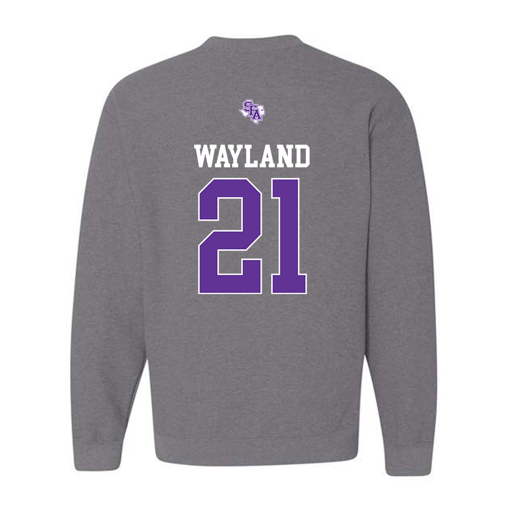 SFA - NCAA Football : Clayton Wayland - Crewneck Sweatshirt-1