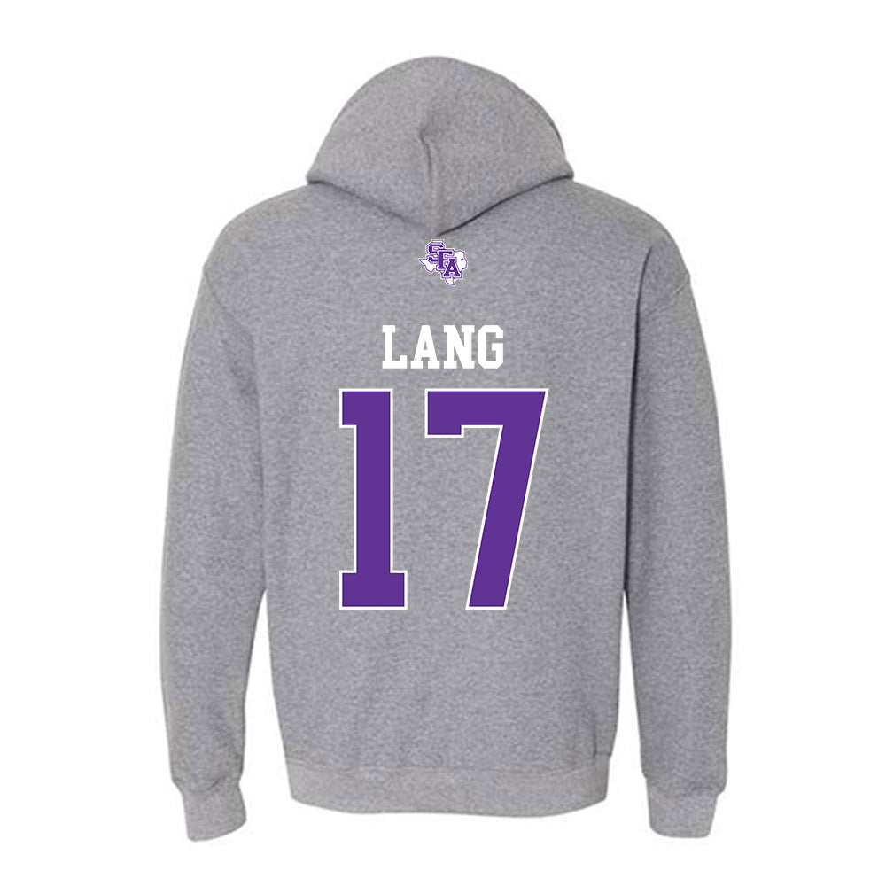 SFA - NCAA Football : Donovan Lang - Hooded Sweatshirt-1