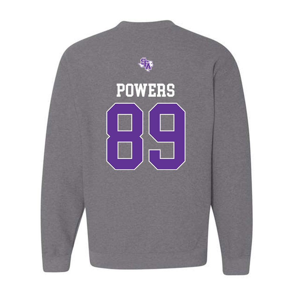 SFA - NCAA Football : Jerrale Powers - Crewneck Sweatshirt-1
