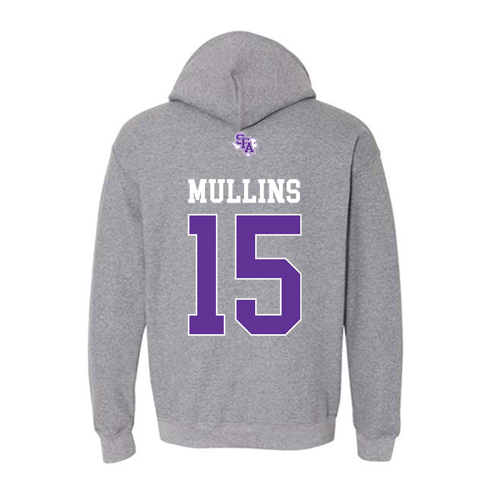 SFA - NCAA Baseball : Dalton Mullins - Hooded Sweatshirt-1
