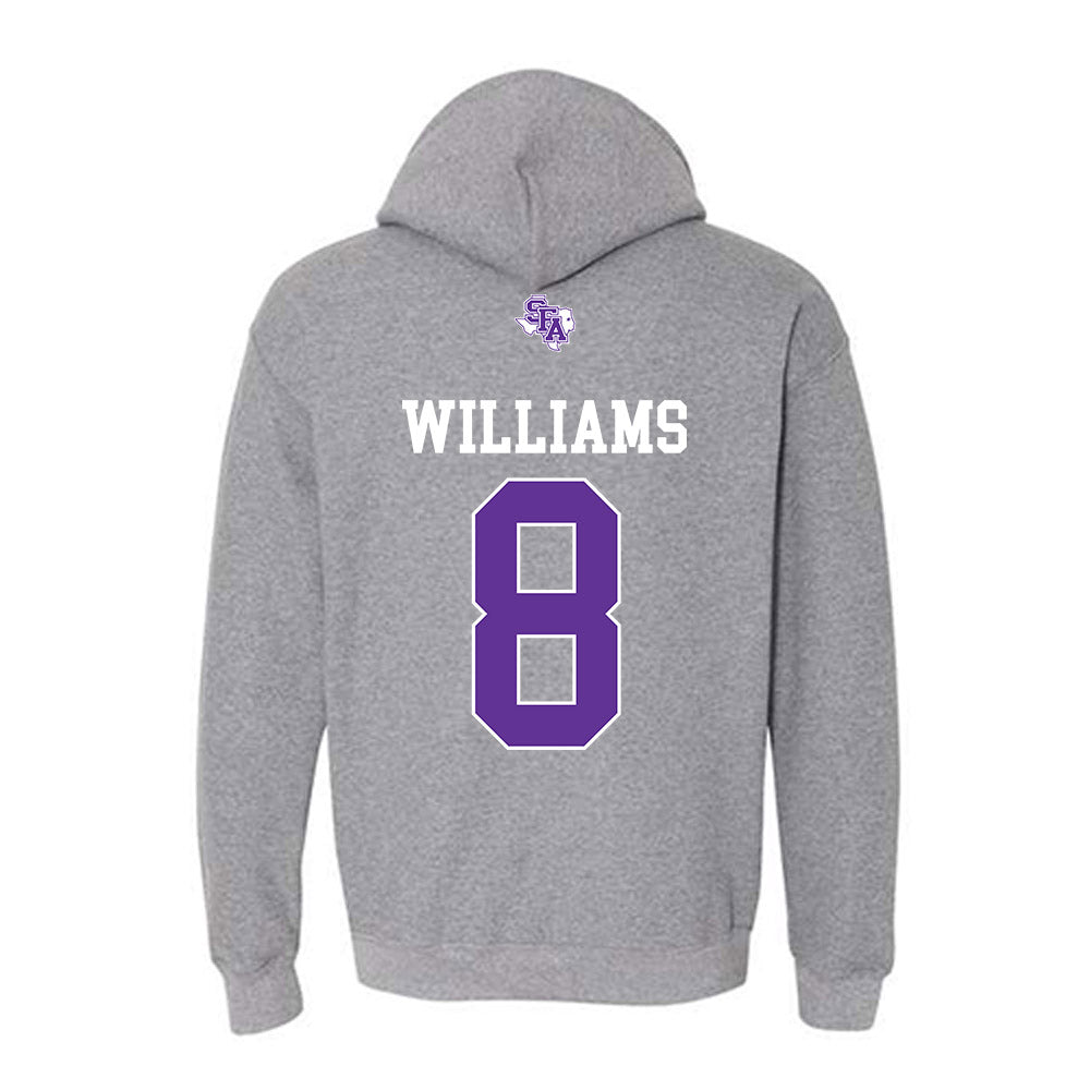 SFA - NCAA Football : Anthony Williams - Hooded Sweatshirt-1