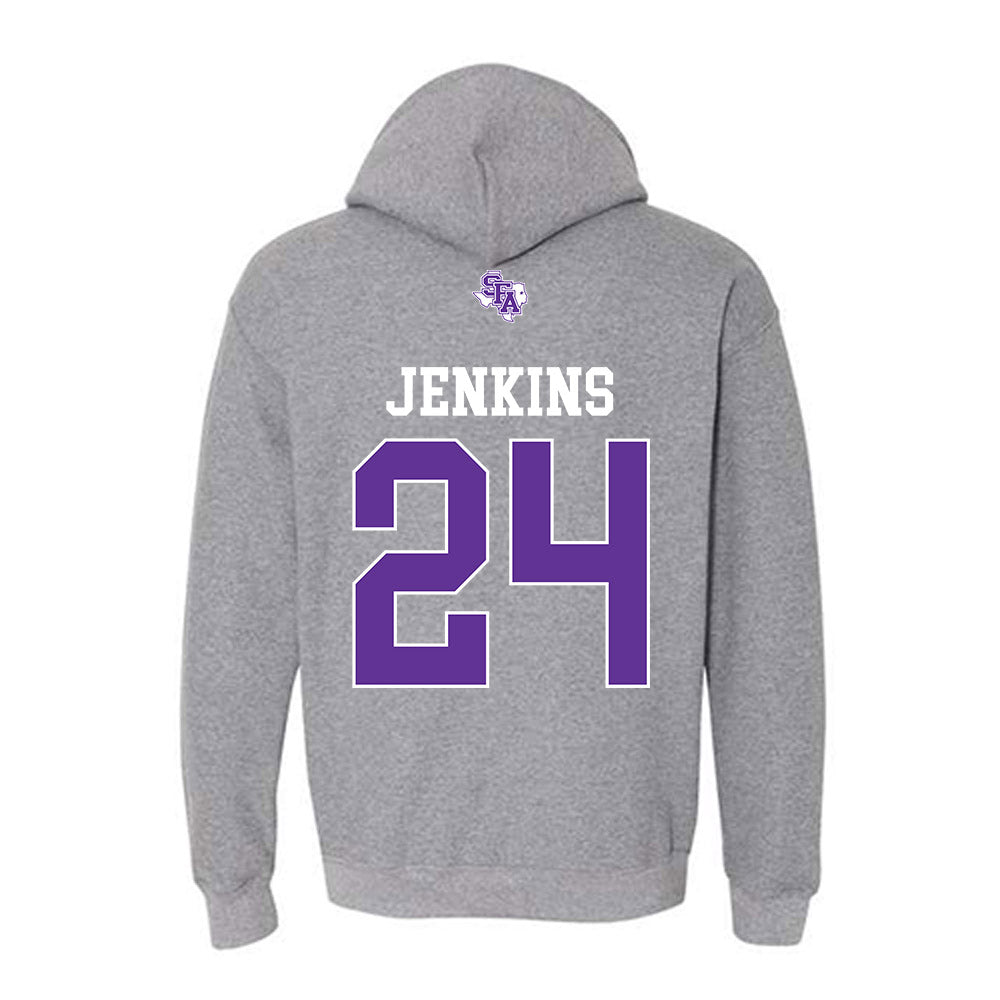 SFA - NCAA Football : Jaylen Jenkins - Hooded Sweatshirt-1