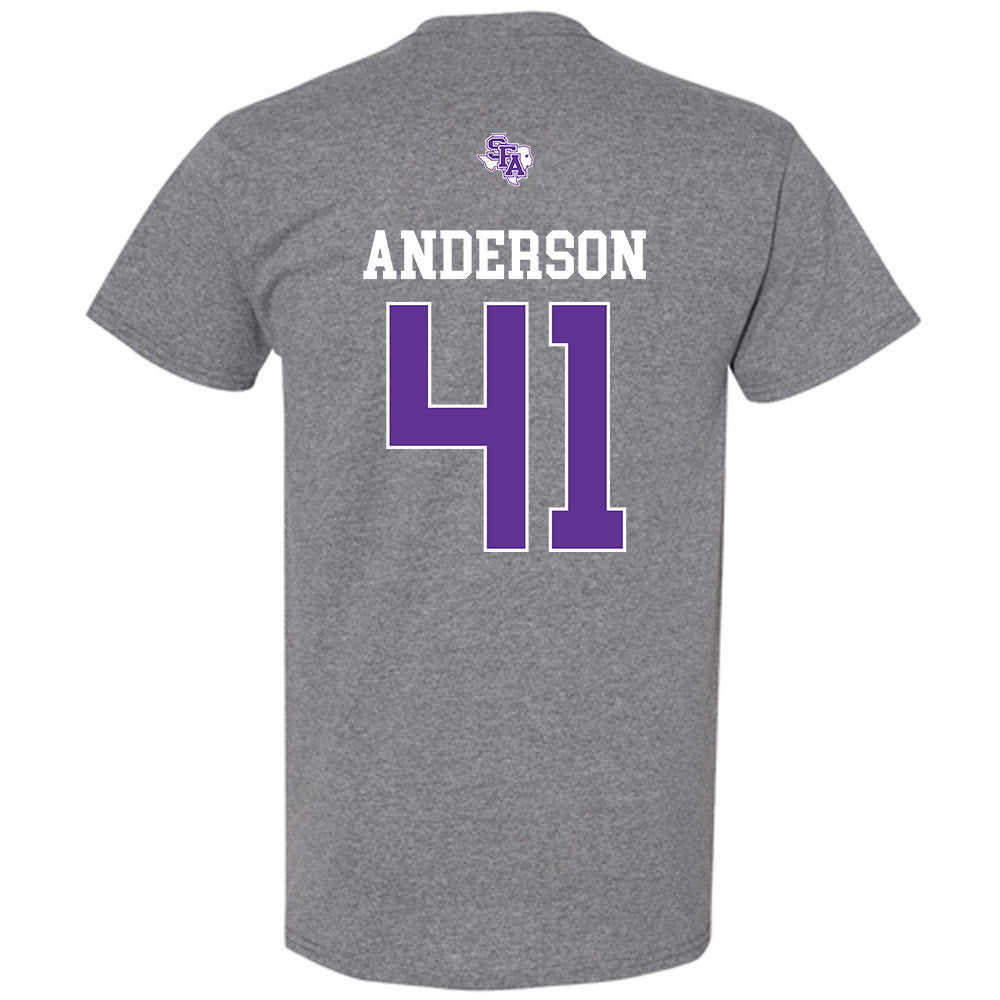 SFA - NCAA Baseball : Josh Anderson - T-Shirt-1