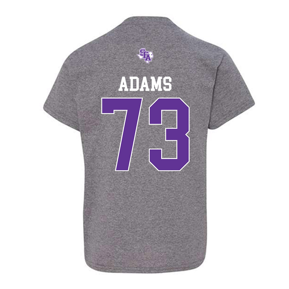 SFA - NCAA Football : Nate Adams - Youth T-Shirt-1