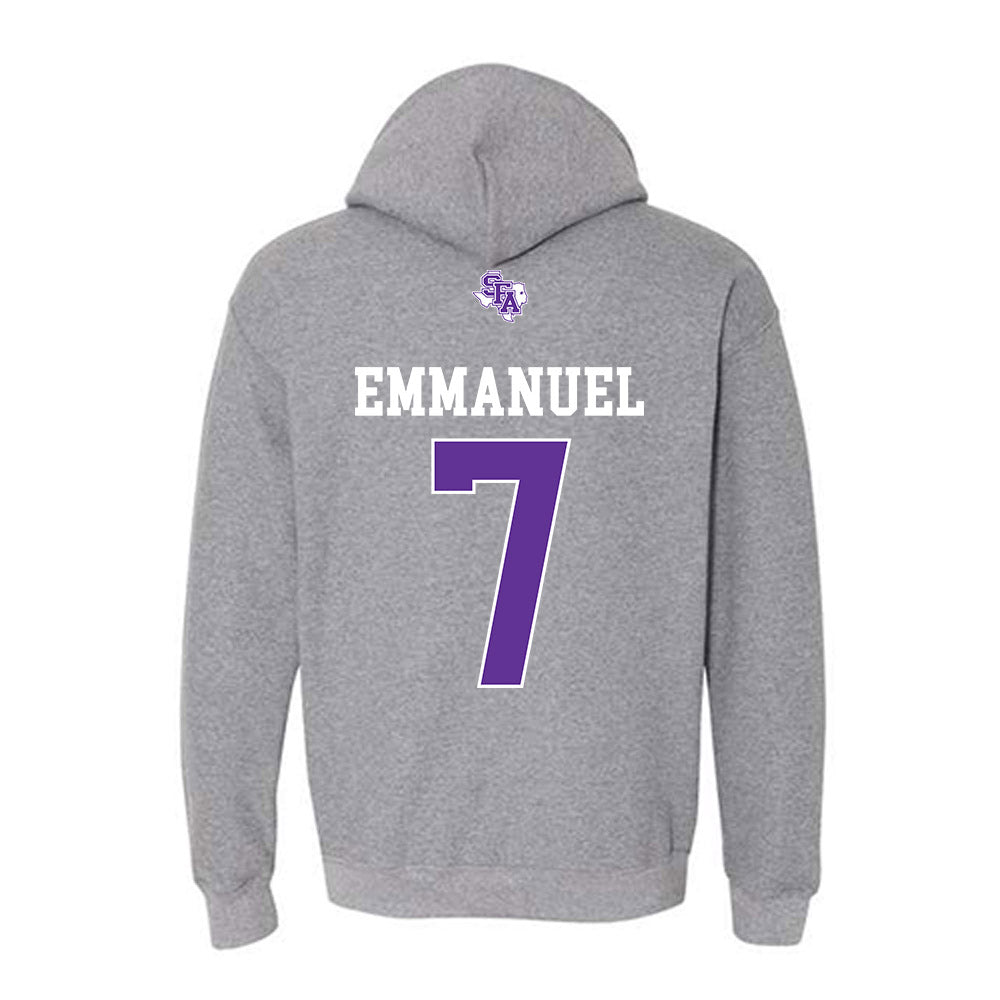 SFA - NCAA Men's Basketball : Keenan Emmanuel - Hooded Sweatshirt-1