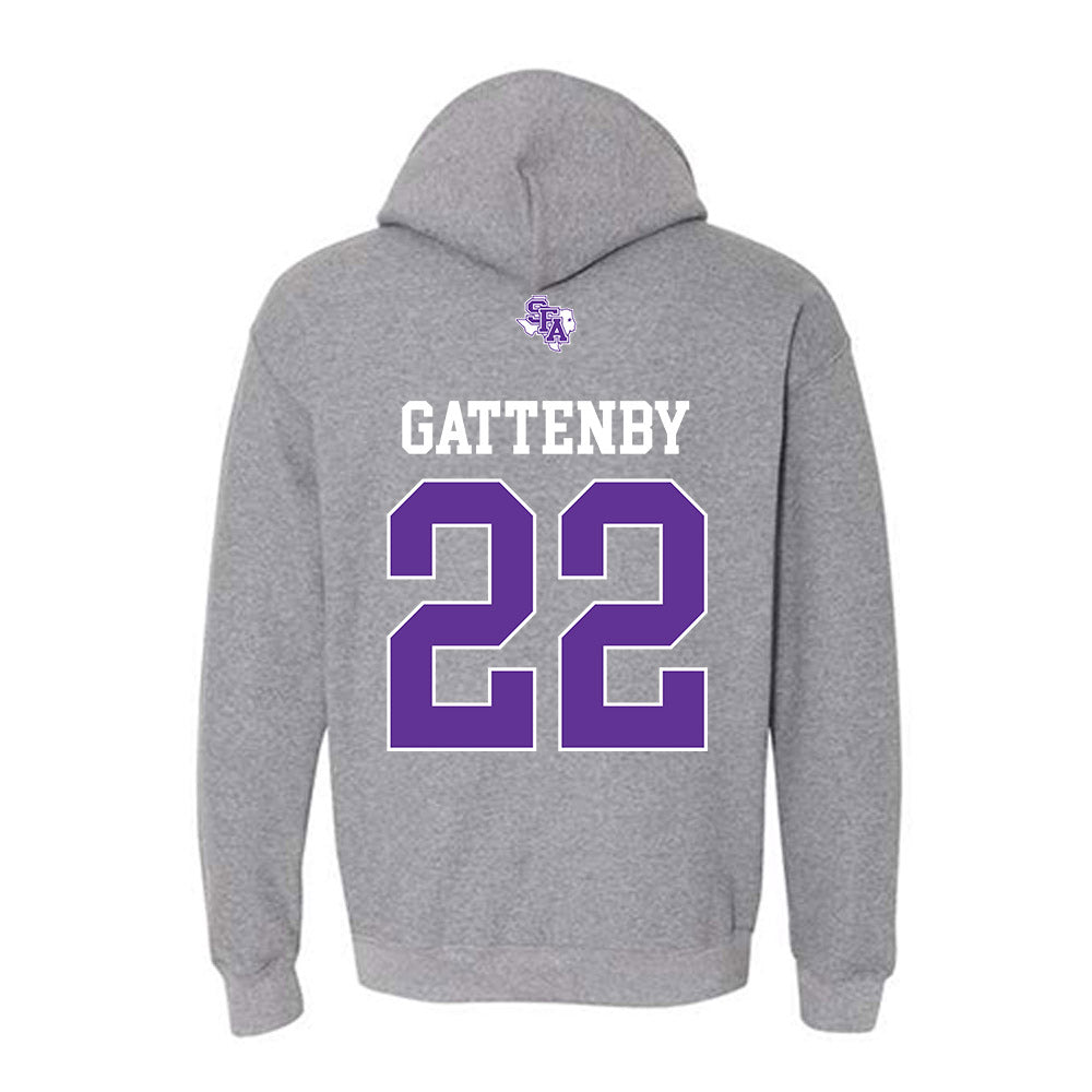 SFA - NCAA Women's Bowling : Carlen Gattenby - Hooded Sweatshirt-1