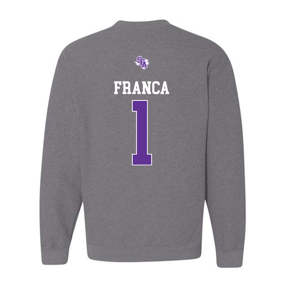 SFA - NCAA Women's Volleyball : Luna Franca - Crewneck Sweatshirt-1
