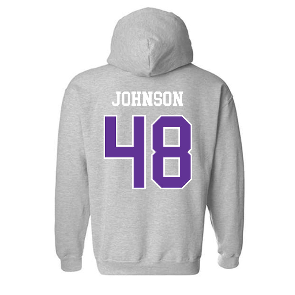 SFA - NCAA Football : Broderick Johnson - Hooded Sweatshirt-1