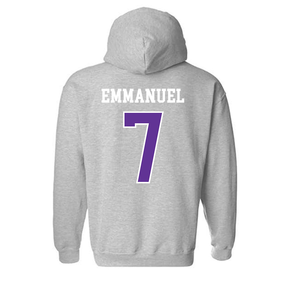 SFA - NCAA Men's Basketball : Keenan Emmanuel - Hooded Sweatshirt-1
