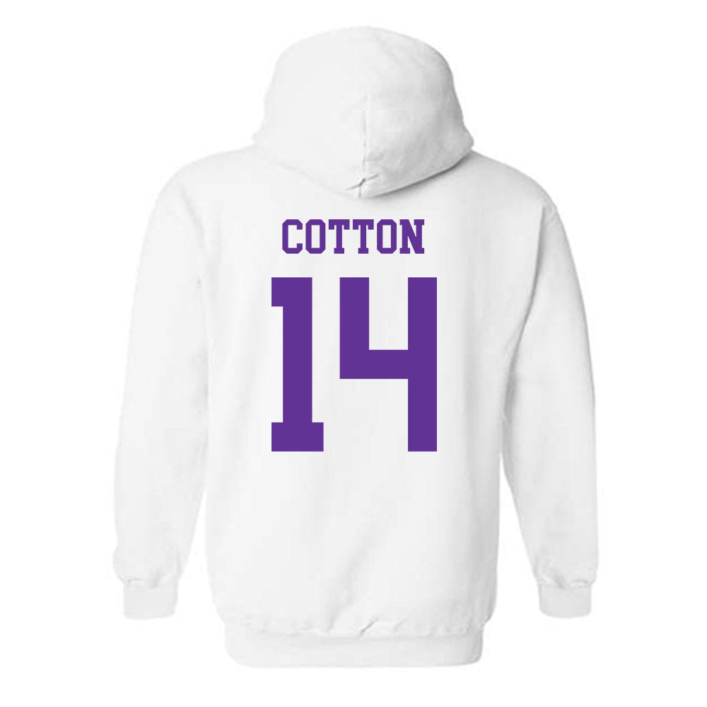 SFA - NCAA Football : Josiah Cotton - Hooded Sweatshirt-1