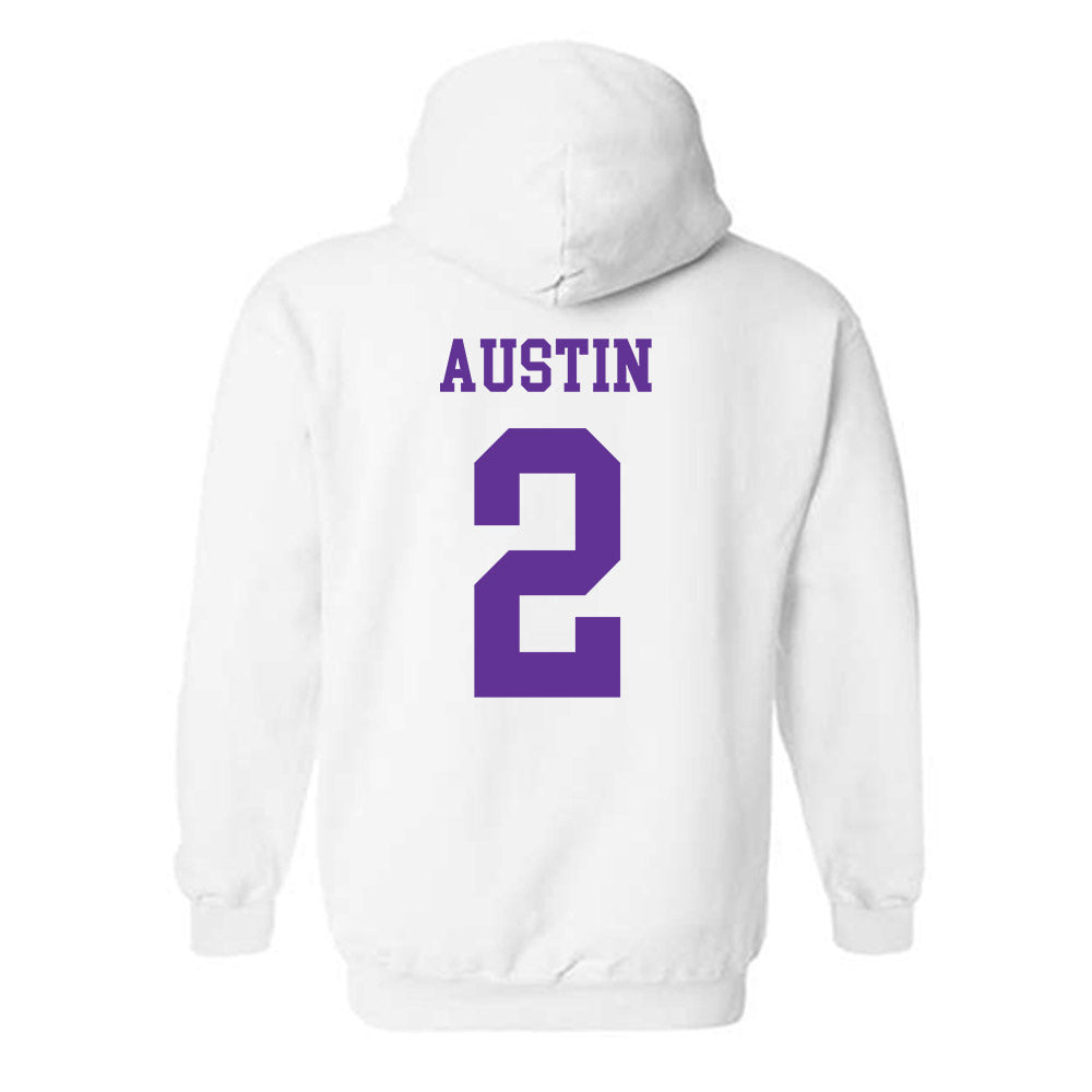 SFA - NCAA Football : Aaron Austin - Hooded Sweatshirt-1