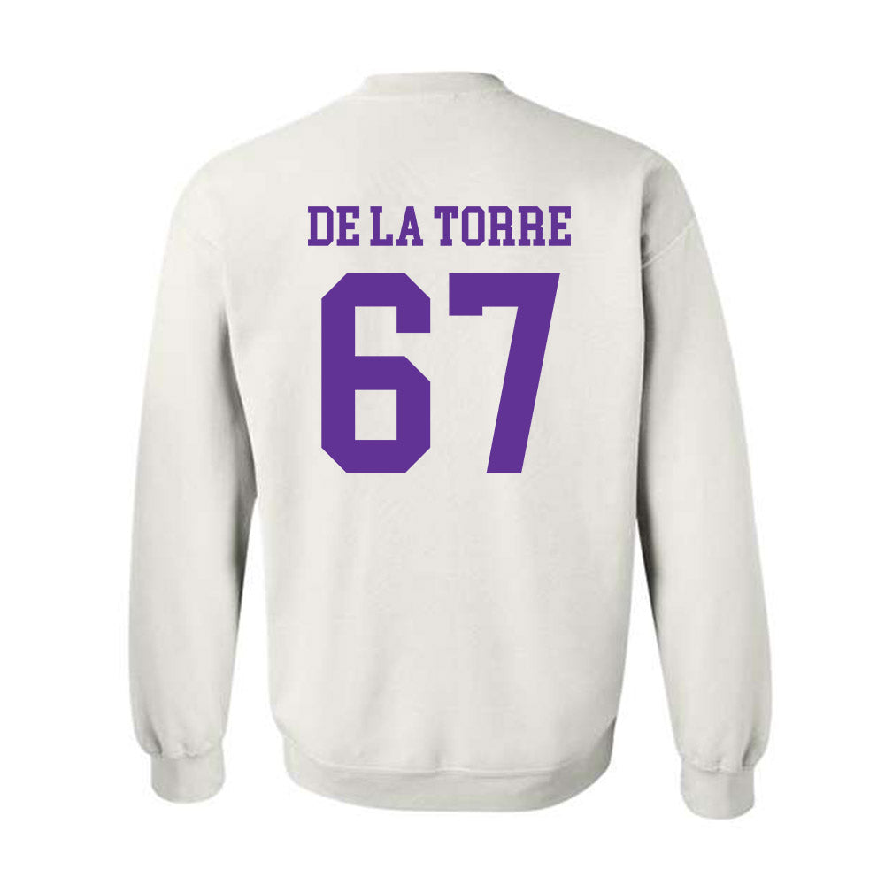 SFA - NCAA Football : Kolt De La Torre - Crewneck Sweatshirt-1