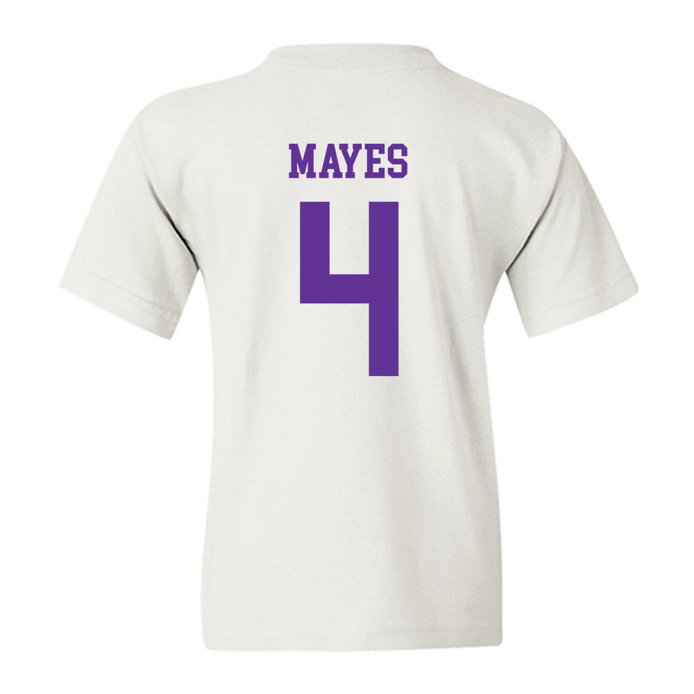 SFA - NCAA Men's Basketball : Ethan Mayes - Youth T-Shirt-1