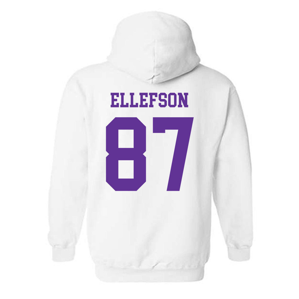 SFA - NCAA Football : Riley Ellefson - Hooded Sweatshirt-1