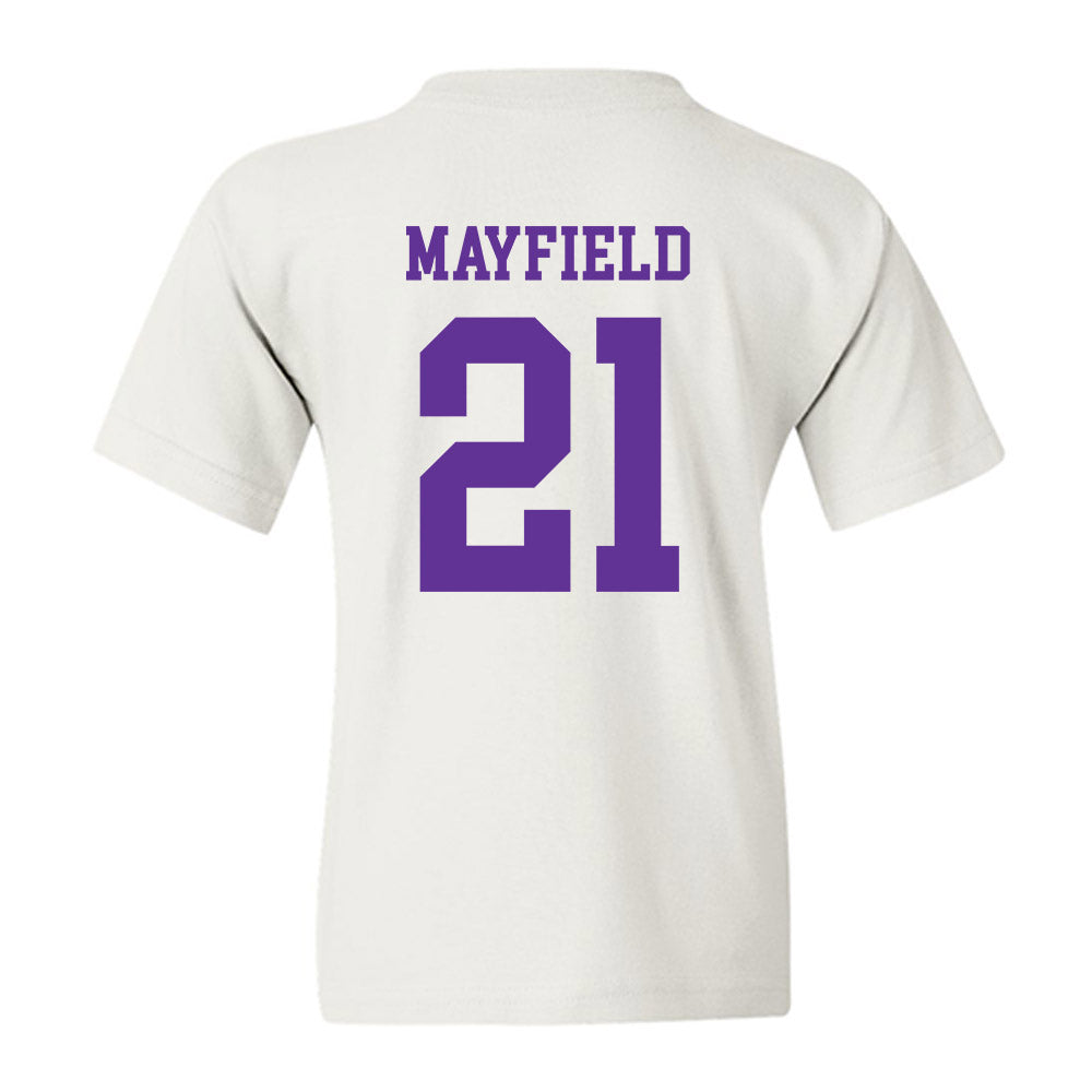 SFA - NCAA Football : Jayvin Mayfield - Youth T-Shirt-1