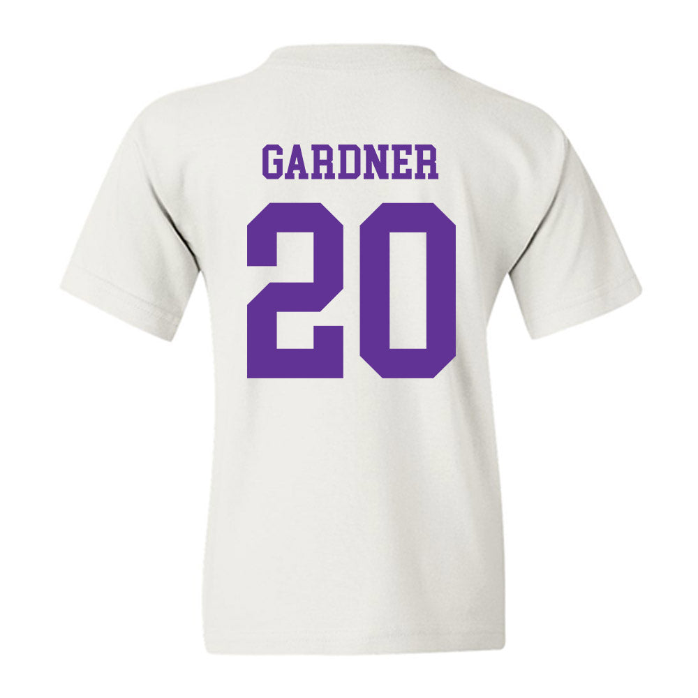 SFA - NCAA Women's Basketball : Makana Gardner - Youth T-Shirt-1