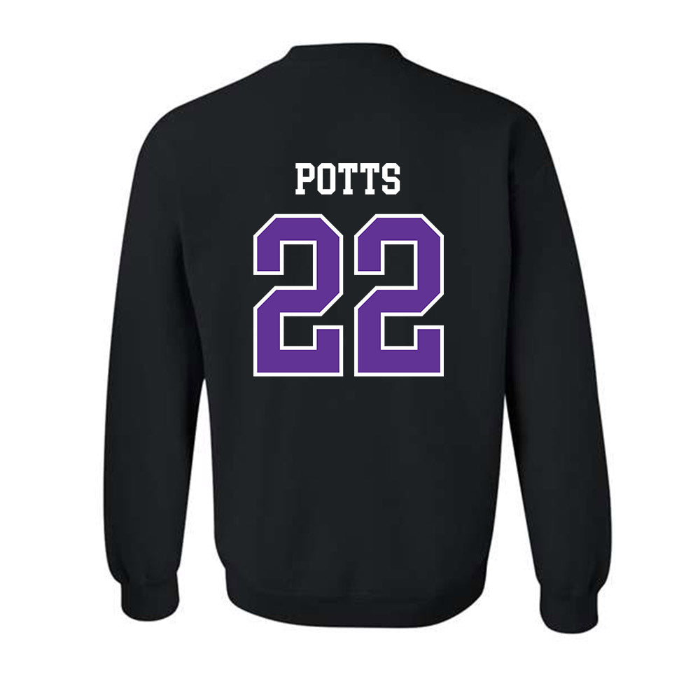 SFA - NCAA Football : Xavier Potts - Crewneck Sweatshirt-1