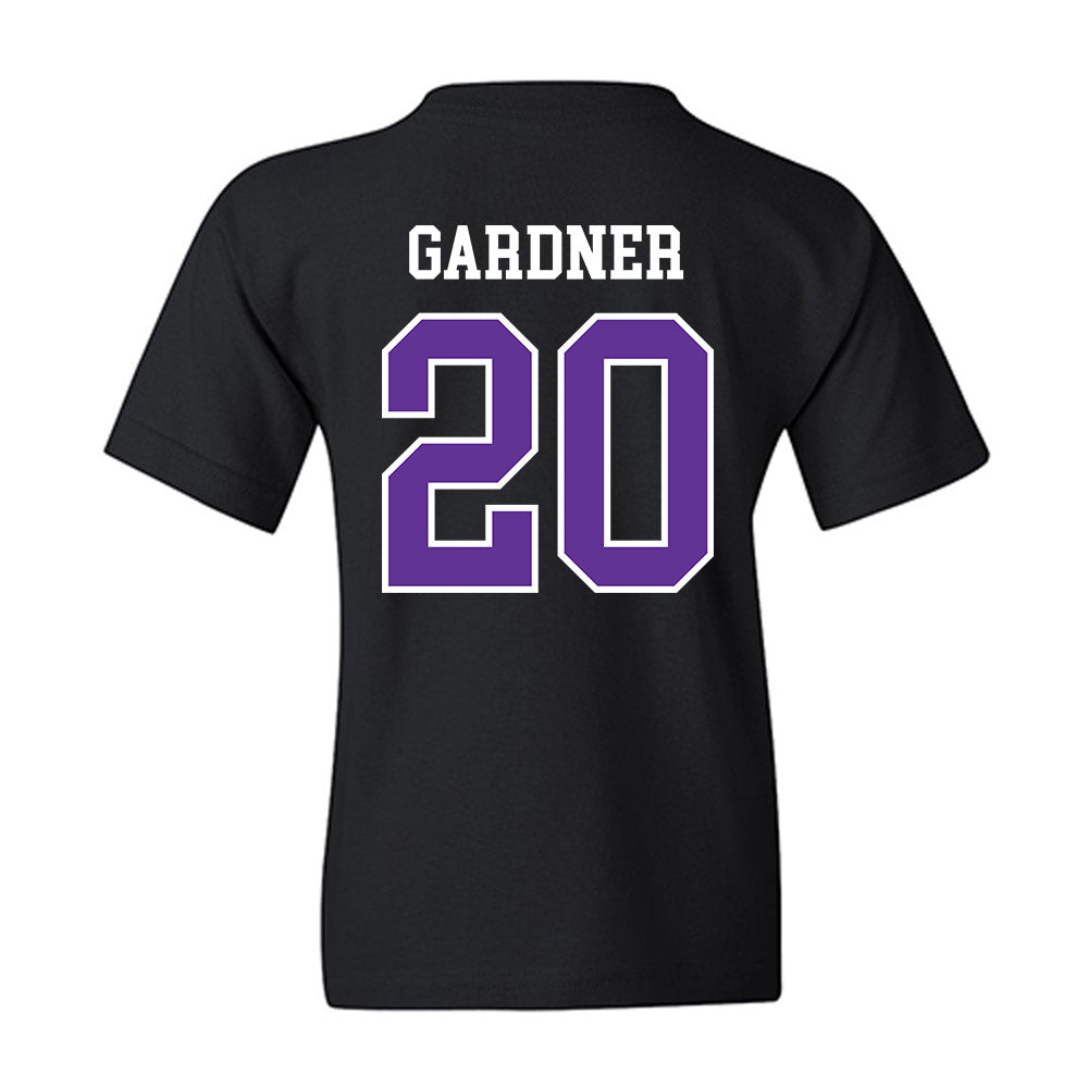 SFA - NCAA Women's Basketball : Makana Gardner - Youth T-Shirt-1