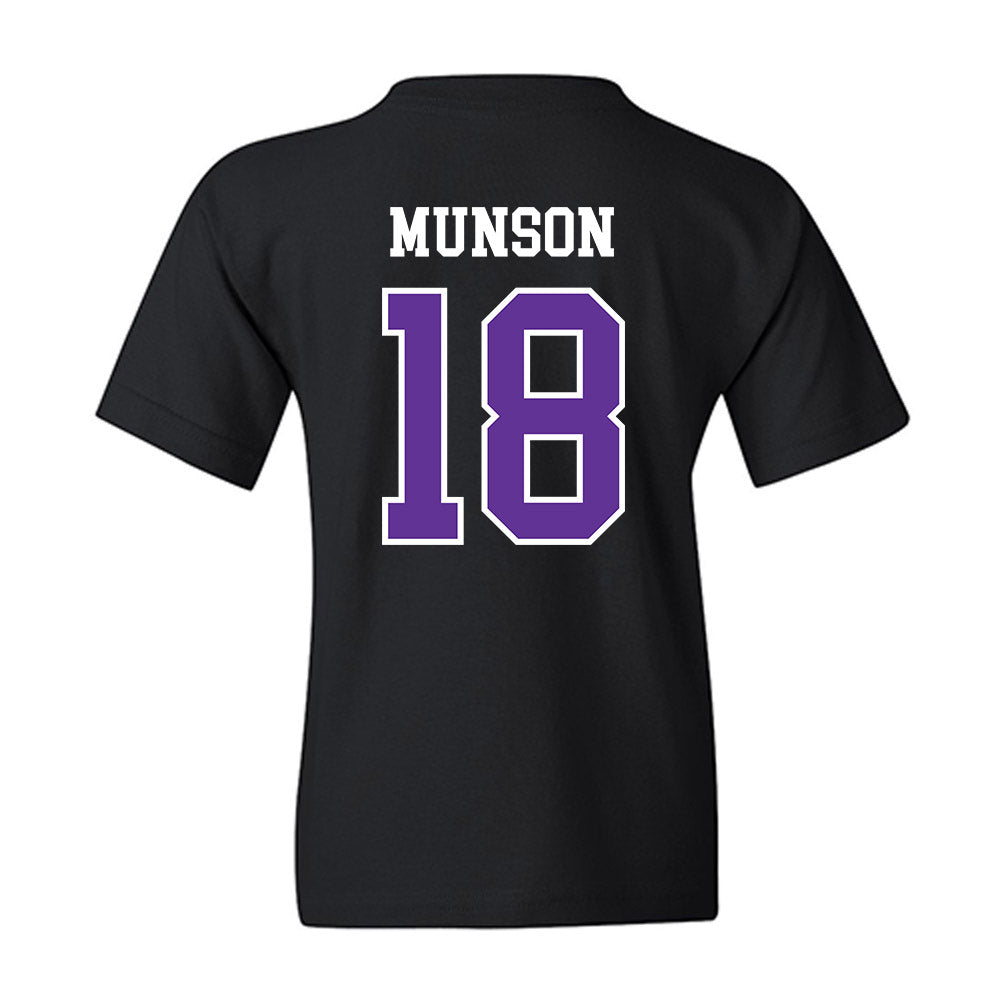 SFA - NCAA Baseball : Kadin Munson - Youth T-Shirt-1
