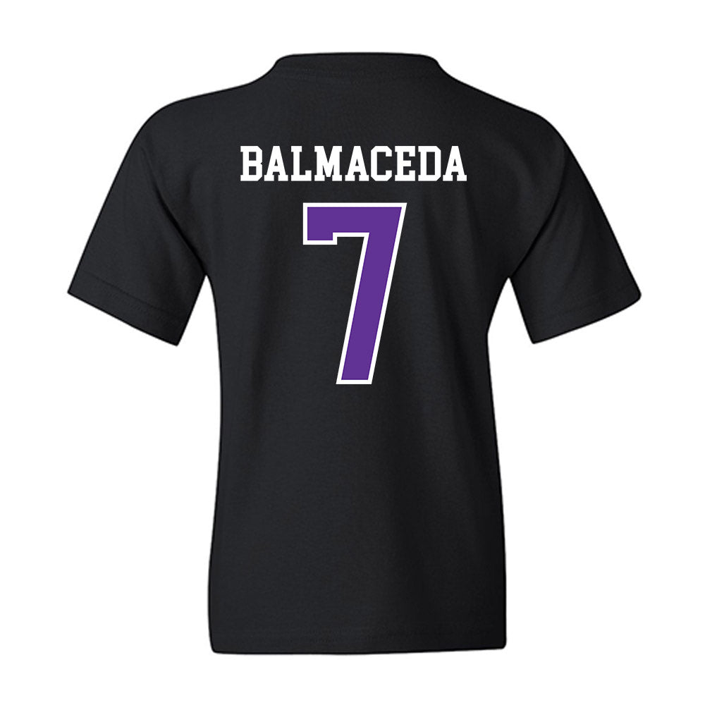 SFA - NCAA Baseball : Elian Balmaceda - Youth T-Shirt-1