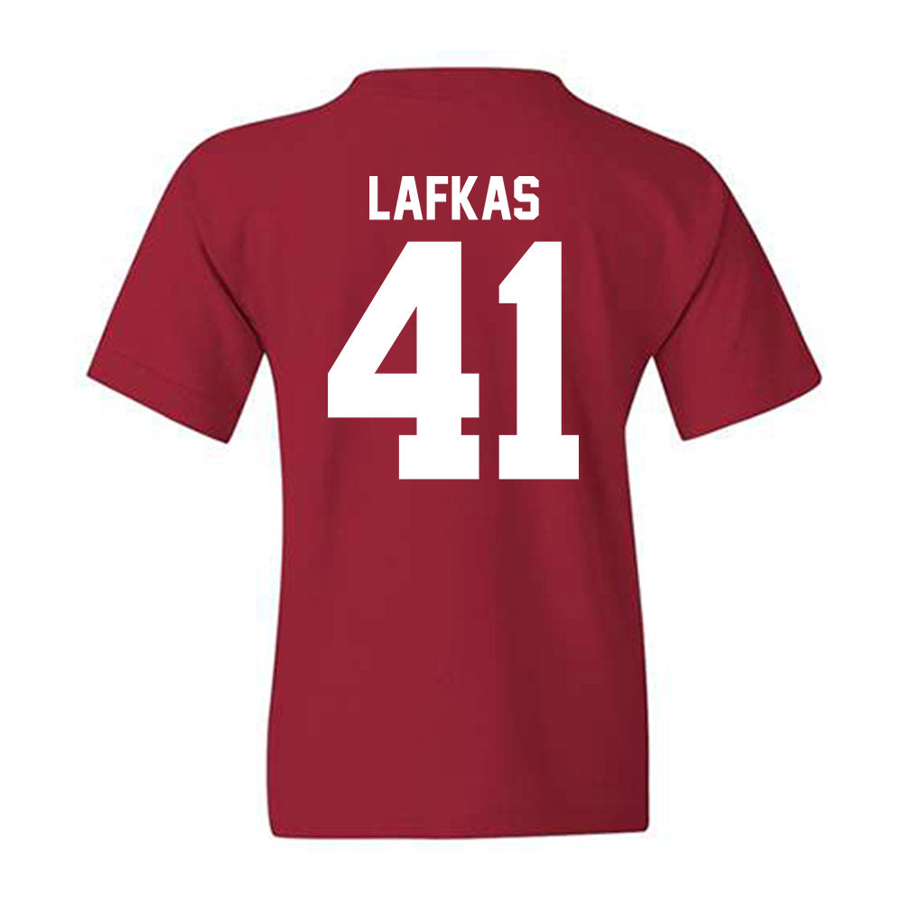 Ball State - NCAA Baseball : Joe Lafkas - Youth T-Shirt-1