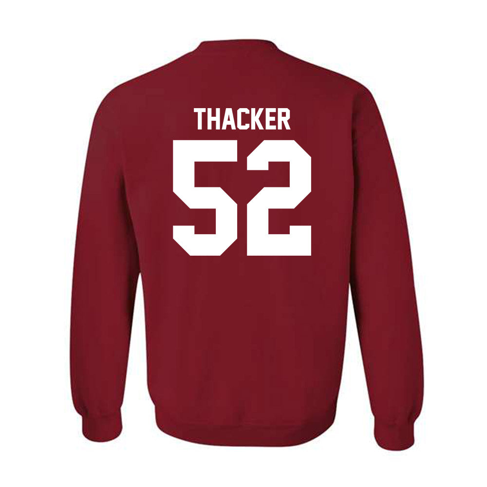 Ball State - NCAA Football : Michael Thacker - Crewneck Sweatshirt-1