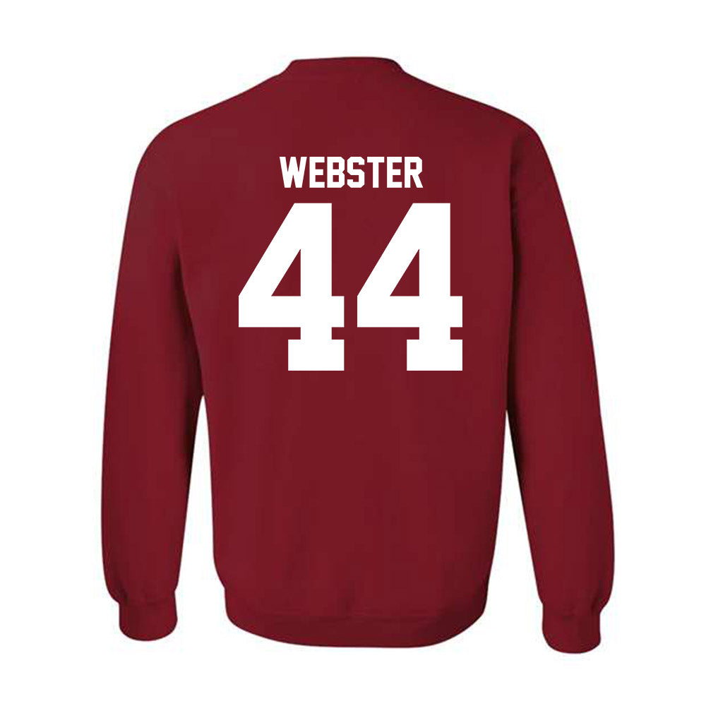 Ball State - NCAA Football : Maximus Webster - Crewneck Sweatshirt-1