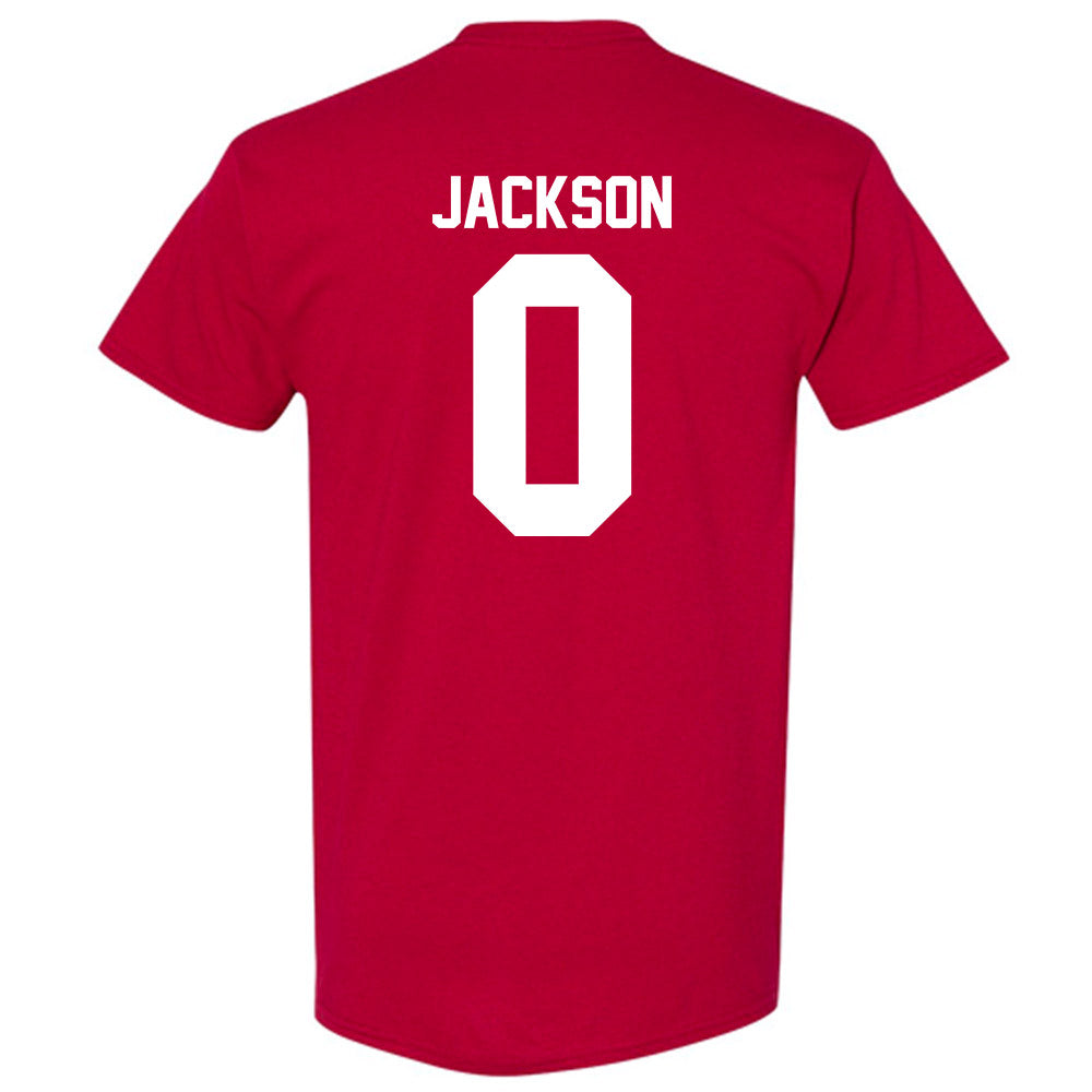 Ball State - NCAA Football : Elijah Jackson - T-Shirt-1