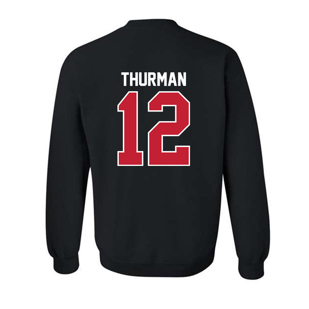 Ball State - NCAA Softball : Jordyn Thurman - Crewneck Sweatshirt-1