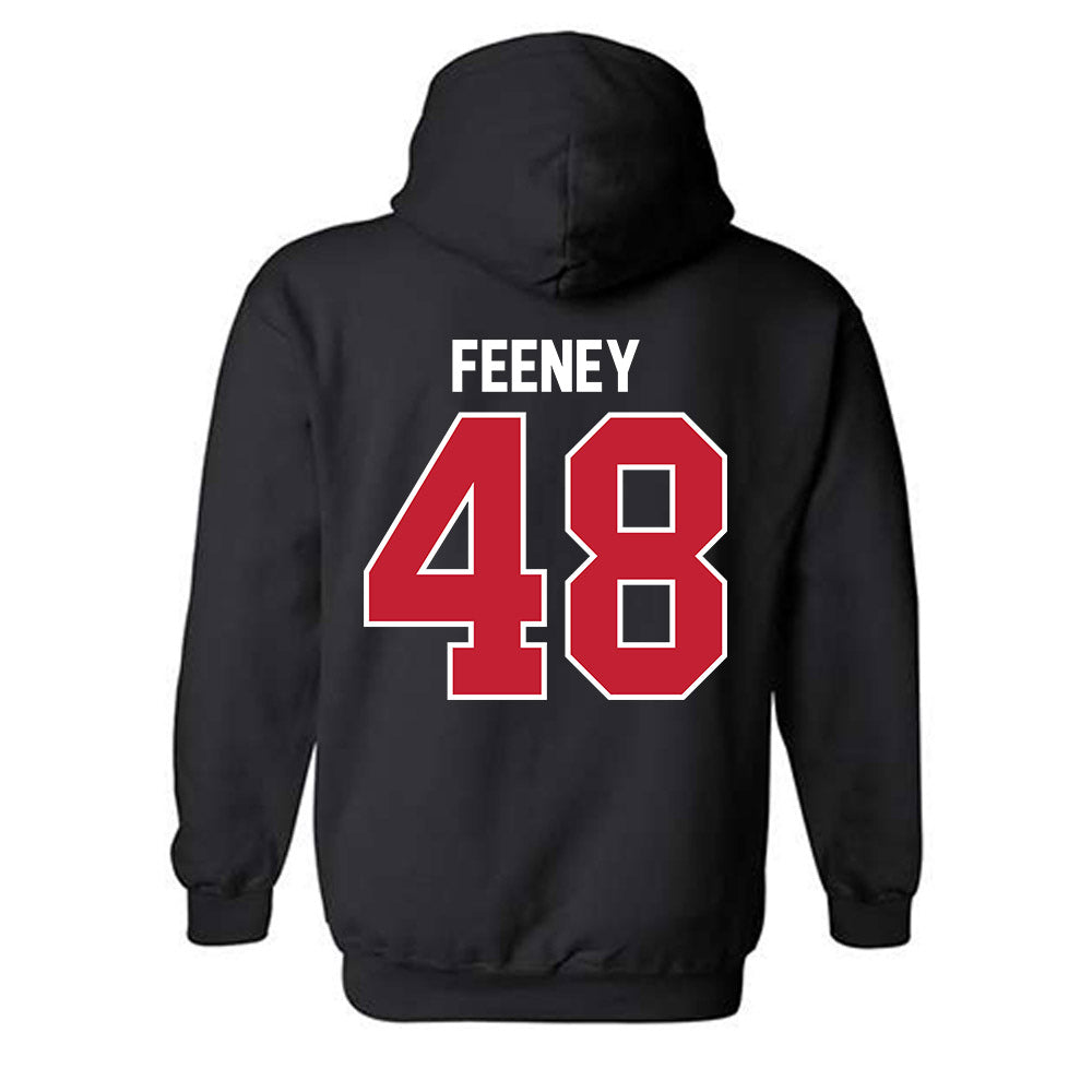 Ball State - NCAA Football : Samuel Feeney - Hooded Sweatshirt-1