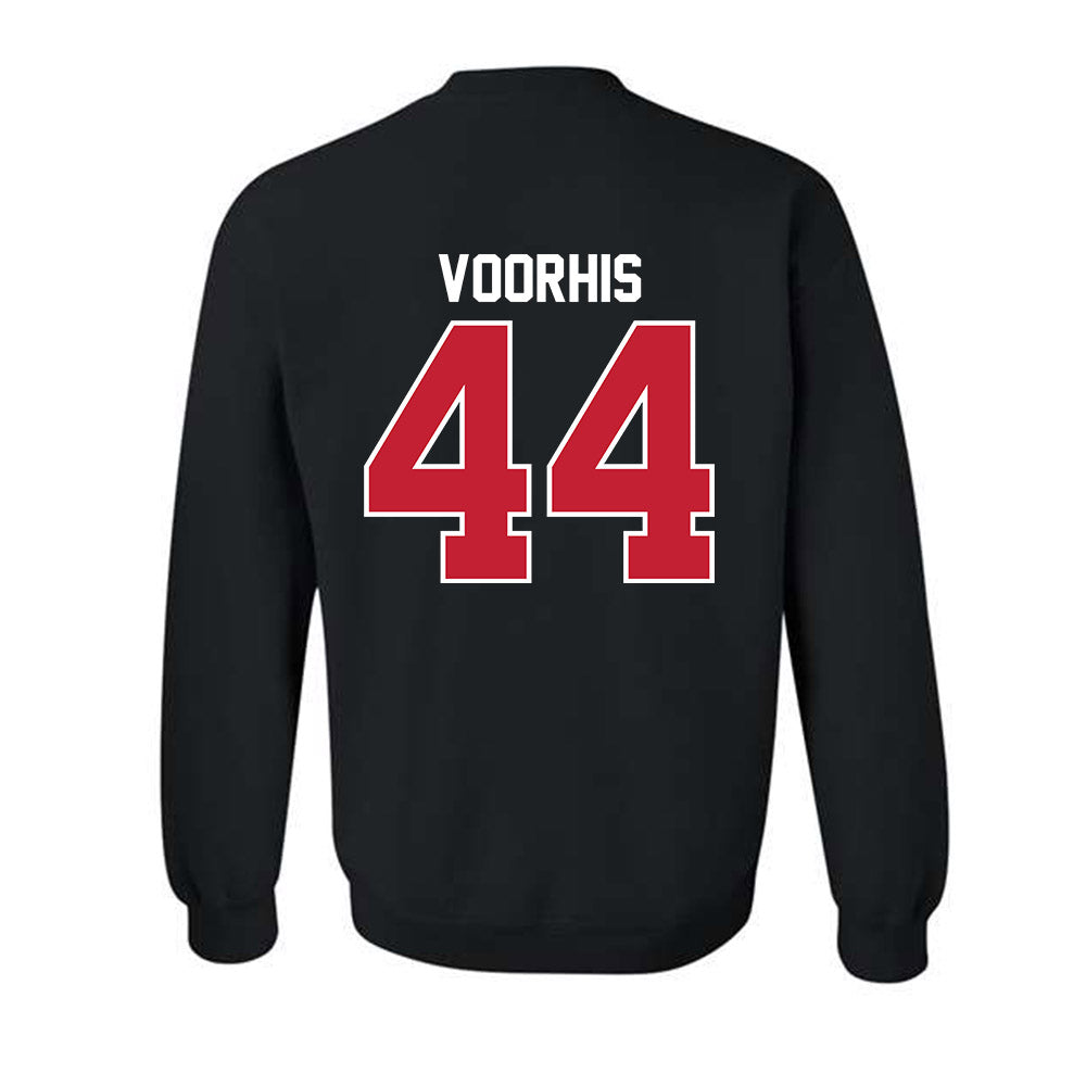Ball State - NCAA Football : Nathan Voorhis - Crewneck Sweatshirt-1