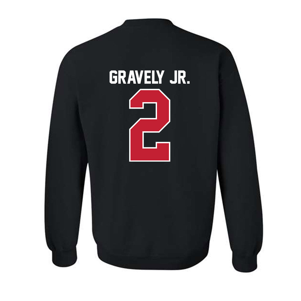 Ball State - NCAA Football : Michael Gravely Jr. - Crewneck Sweatshirt-1