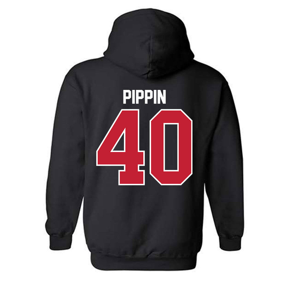Ball State - NCAA Football : DC Pippin - Hooded Sweatshirt-1