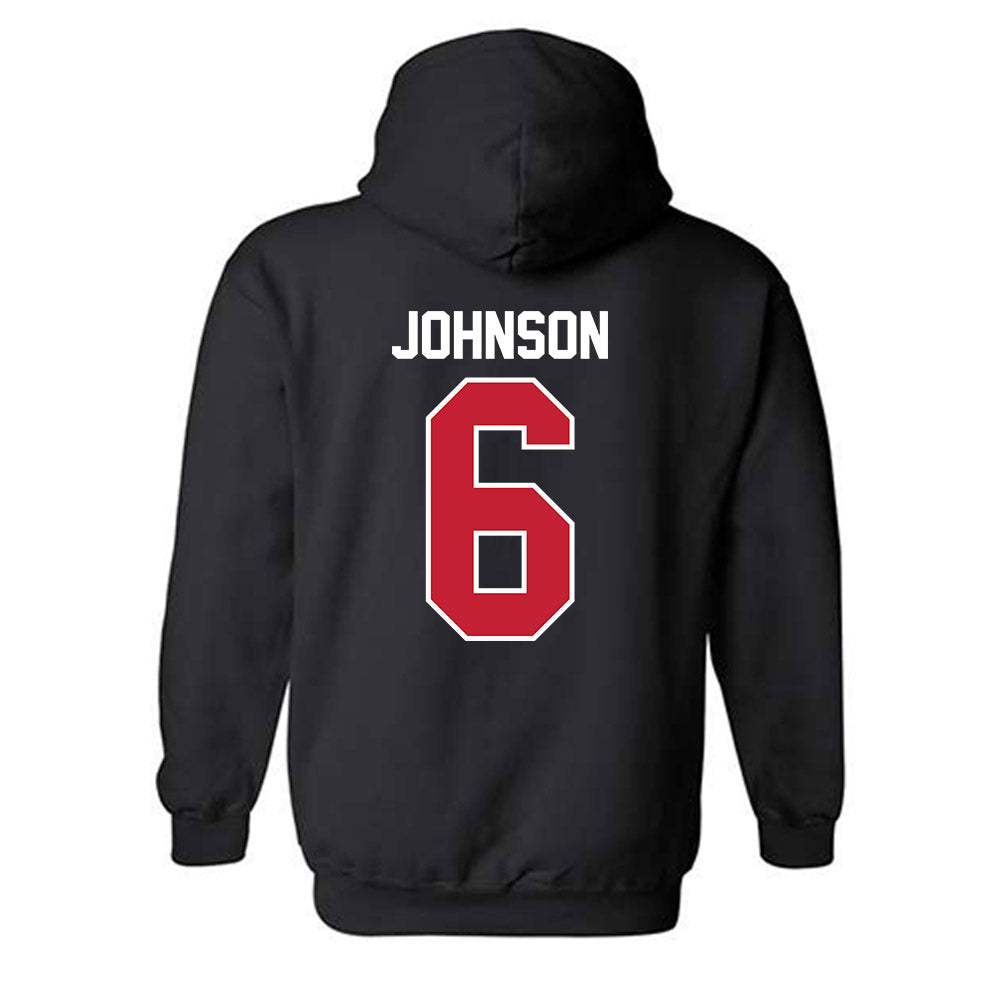 Ball State - NCAA Football : Caden Johnson - Hooded Sweatshirt-1