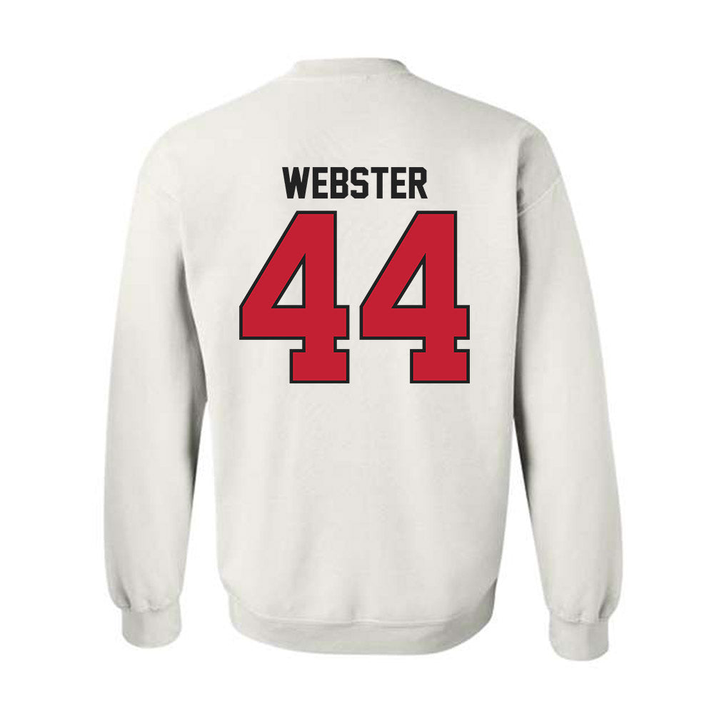 Ball State - NCAA Football : Maximus Webster - Crewneck Sweatshirt-1