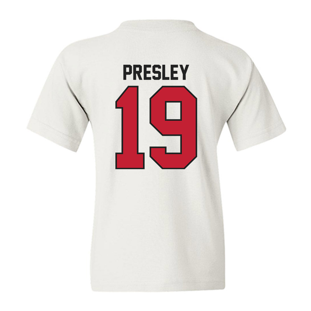 Ball State - NCAA Football : Nick Presley - Youth T-Shirt-1