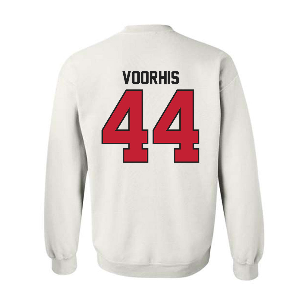 Ball State - NCAA Football : Nathan Voorhis - Crewneck Sweatshirt-1