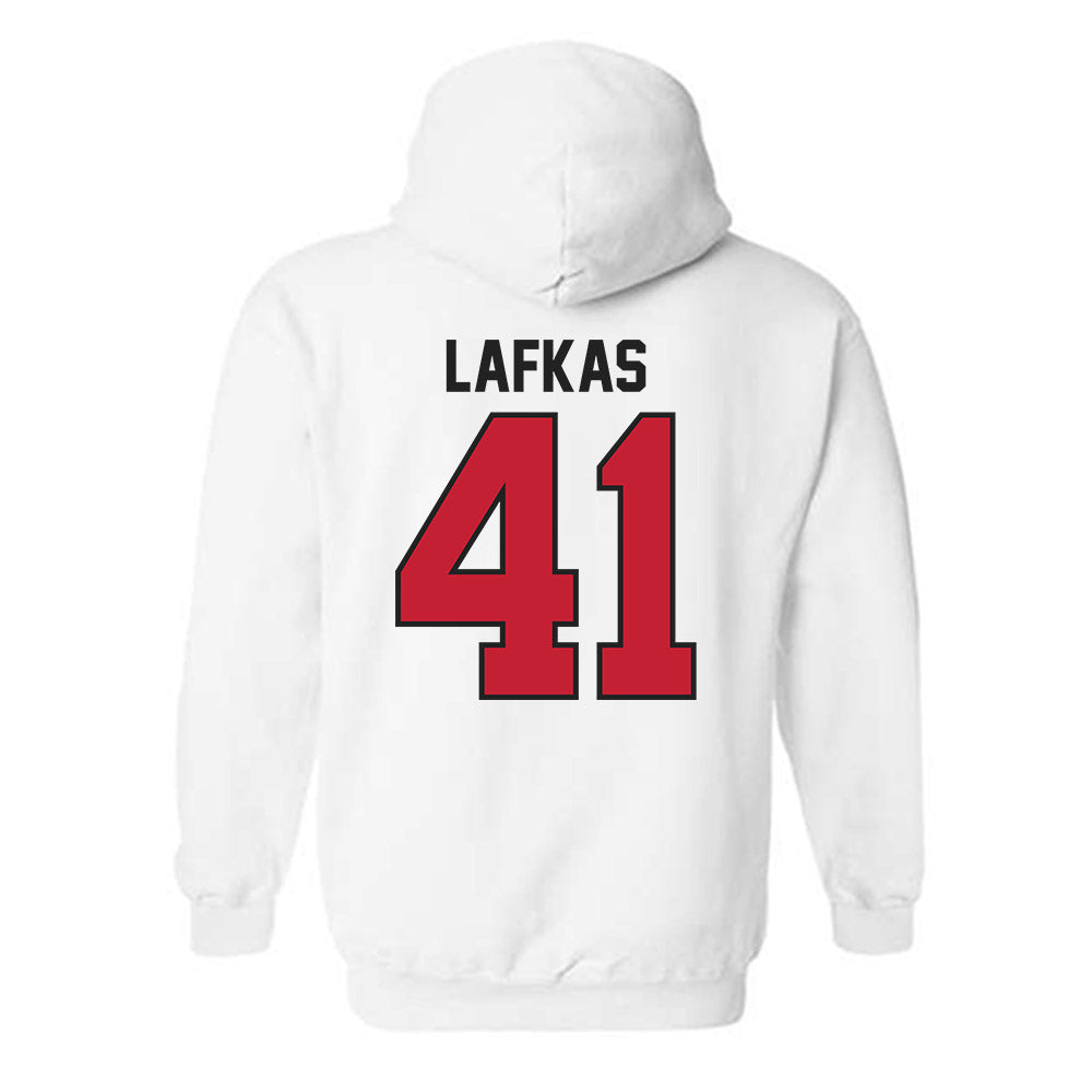 Ball State - NCAA Baseball : Joe Lafkas - Hooded Sweatshirt-1