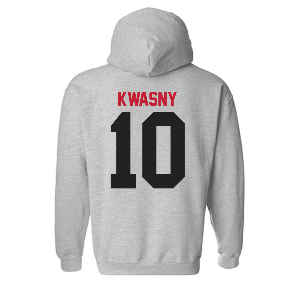 Ball State - NCAA Baseball : Zach Kwasny - Hooded Sweatshirt-1